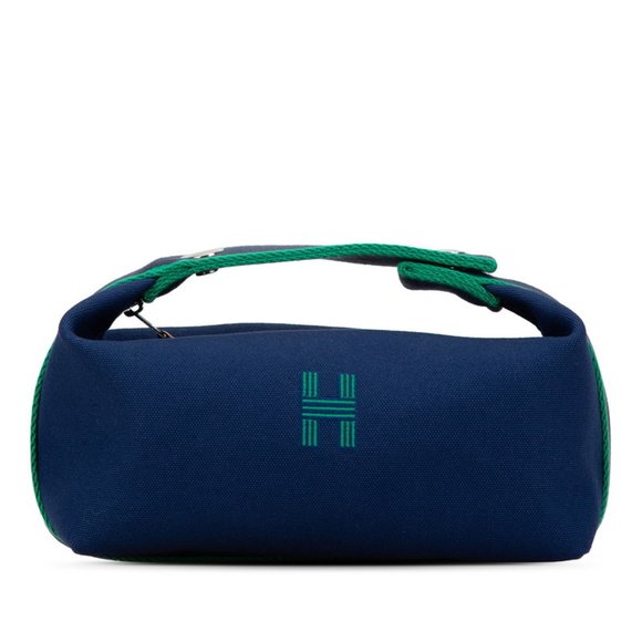 HERMES Blue Pouch - Picture 1 of 7